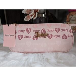 NWT Juicy Couture Juicy Pink Girls Just Wanna Have Fun Shoulder Bag Powder Blush